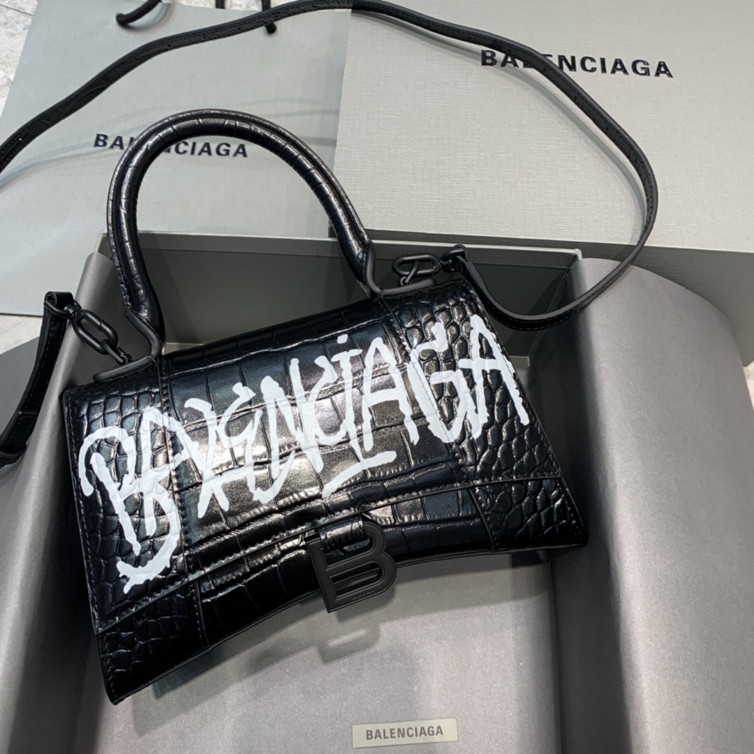 HOURGLASS SMALL TOP HANDLE BAG, Balenciaga Bag