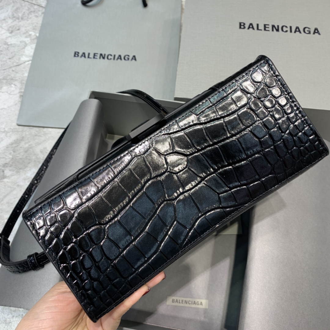 HOURGLASS SMALL TOP HANDLE BAG, Balenciaga Bag