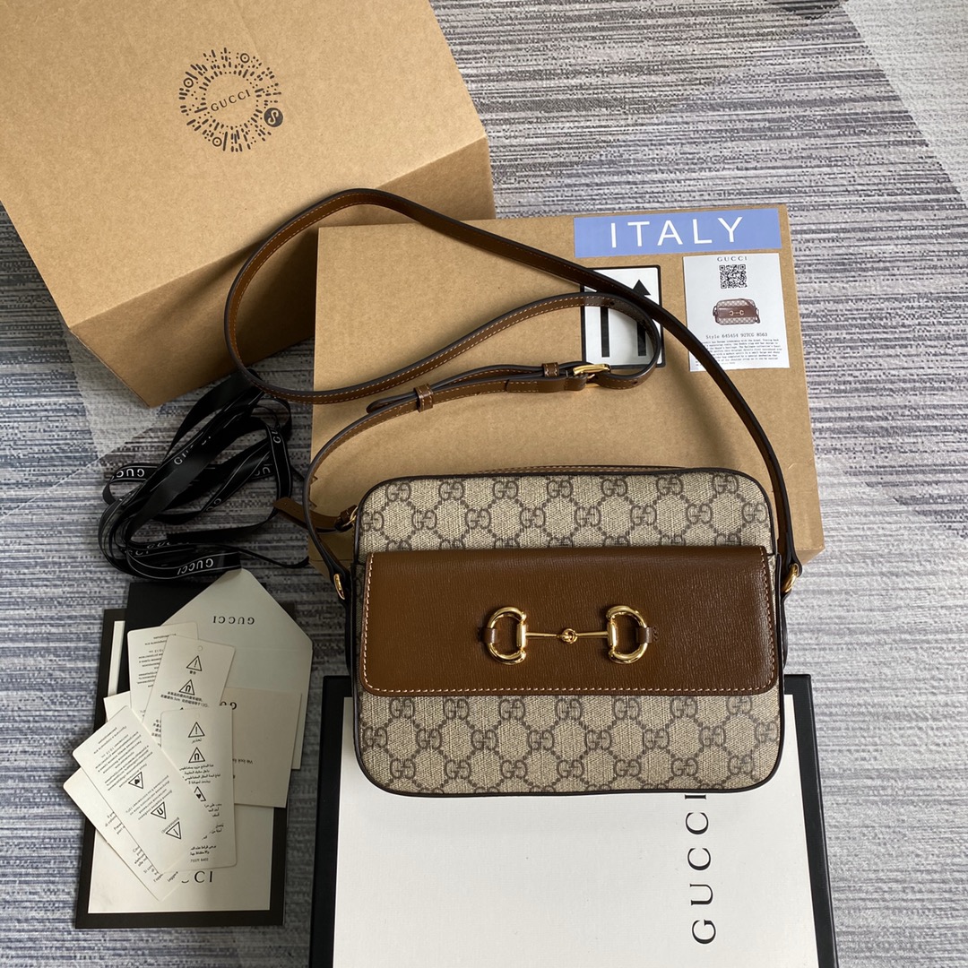 645454 Gucci Horsebit 1955 small shoulder bag, GUCCI Crossbody Bags for Women