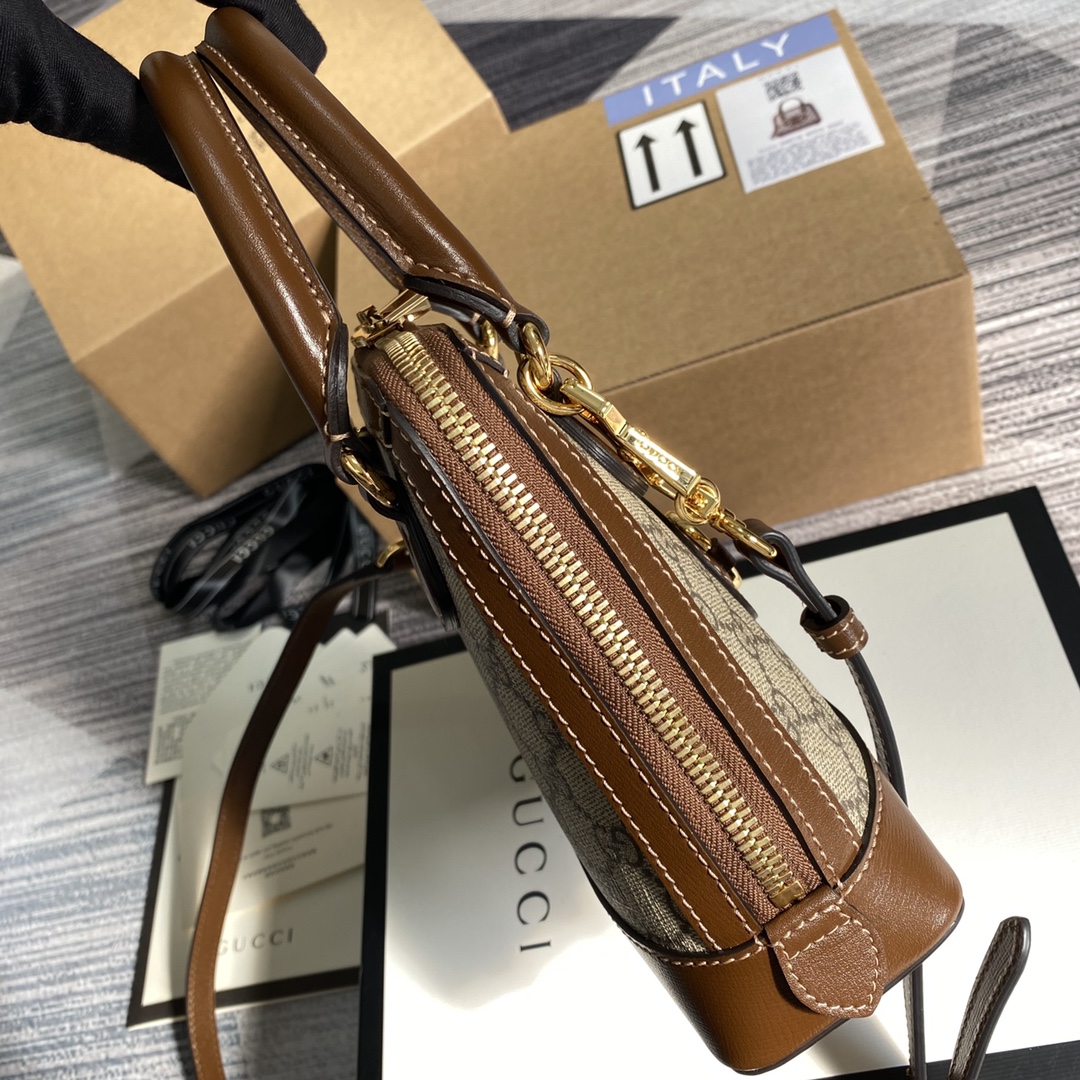 640716  Gucci Horsebit 1955 mini top handle bag, gucci Top Handle Bags for Women