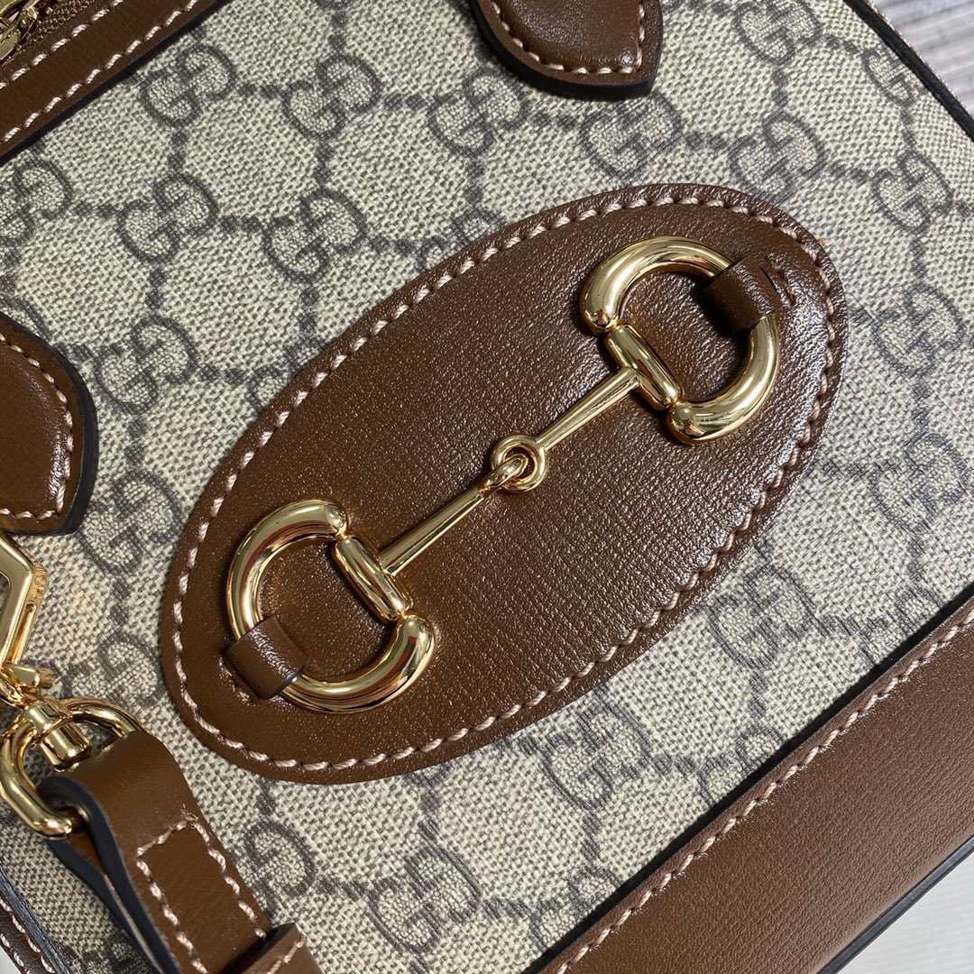 640716  Gucci Horsebit 1955 mini top handle bag, gucci Top Handle Bags for Women