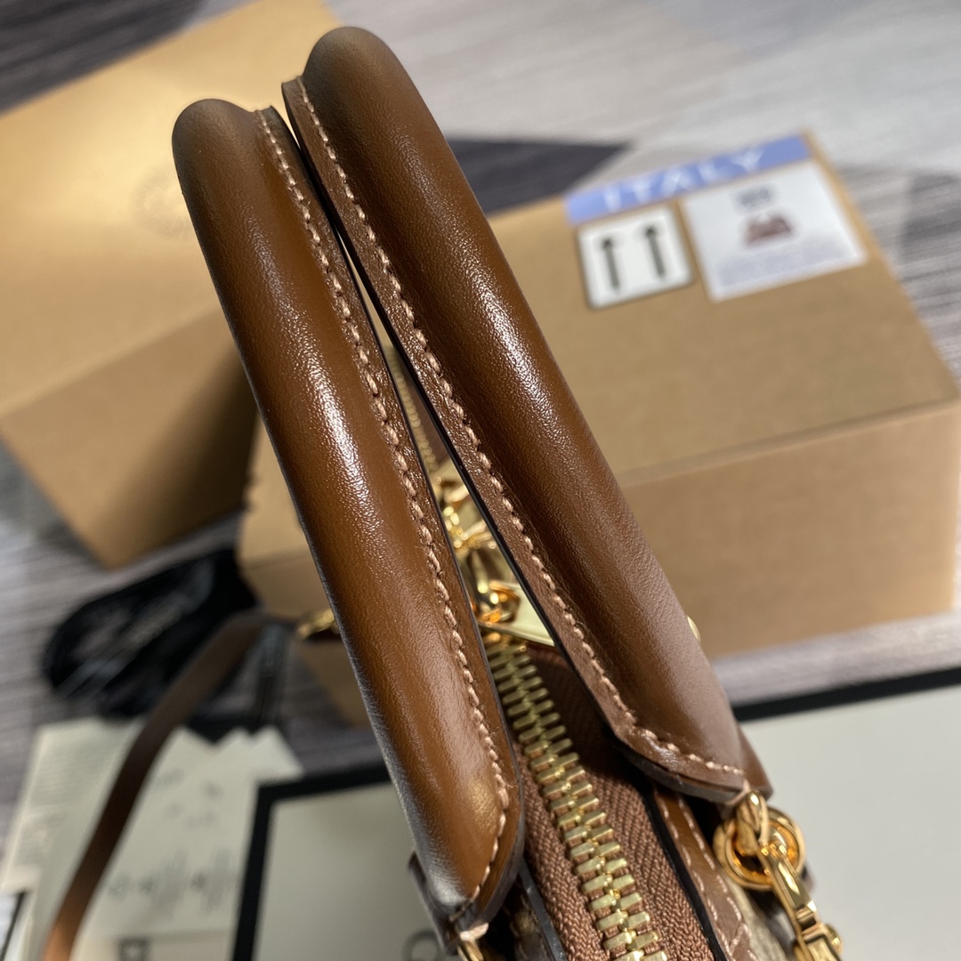 640716  Gucci Horsebit 1955 mini top handle bag, gucci Top Handle Bags for Women