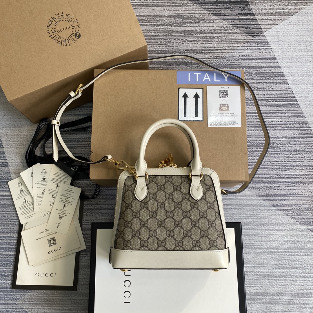 640716  Gucci Horsebit 1955 mini top handle bag, gucci Top Handle Bags for Women