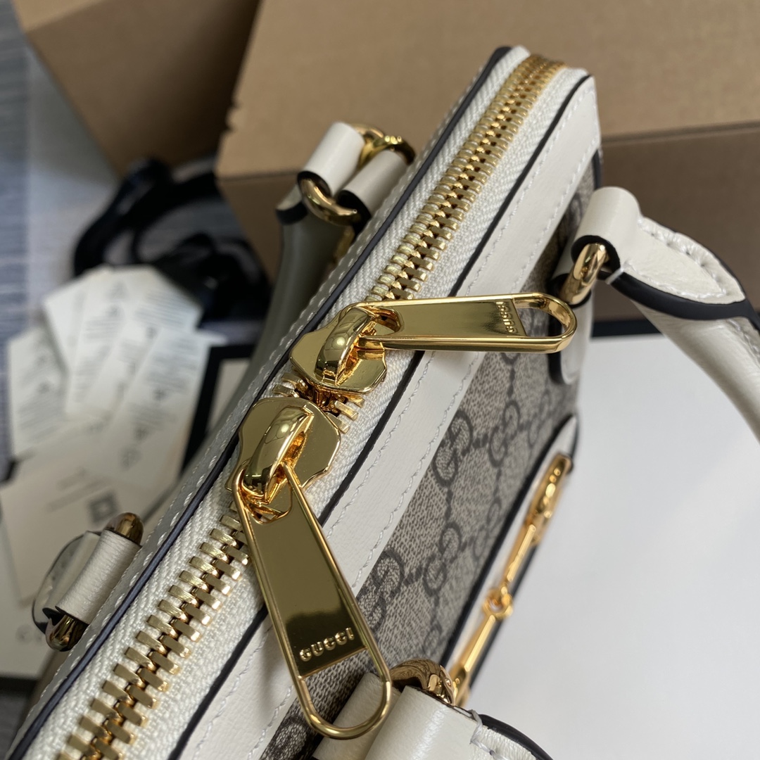 640716  Gucci Horsebit 1955 mini top handle bag, gucci Top Handle Bags for Women
