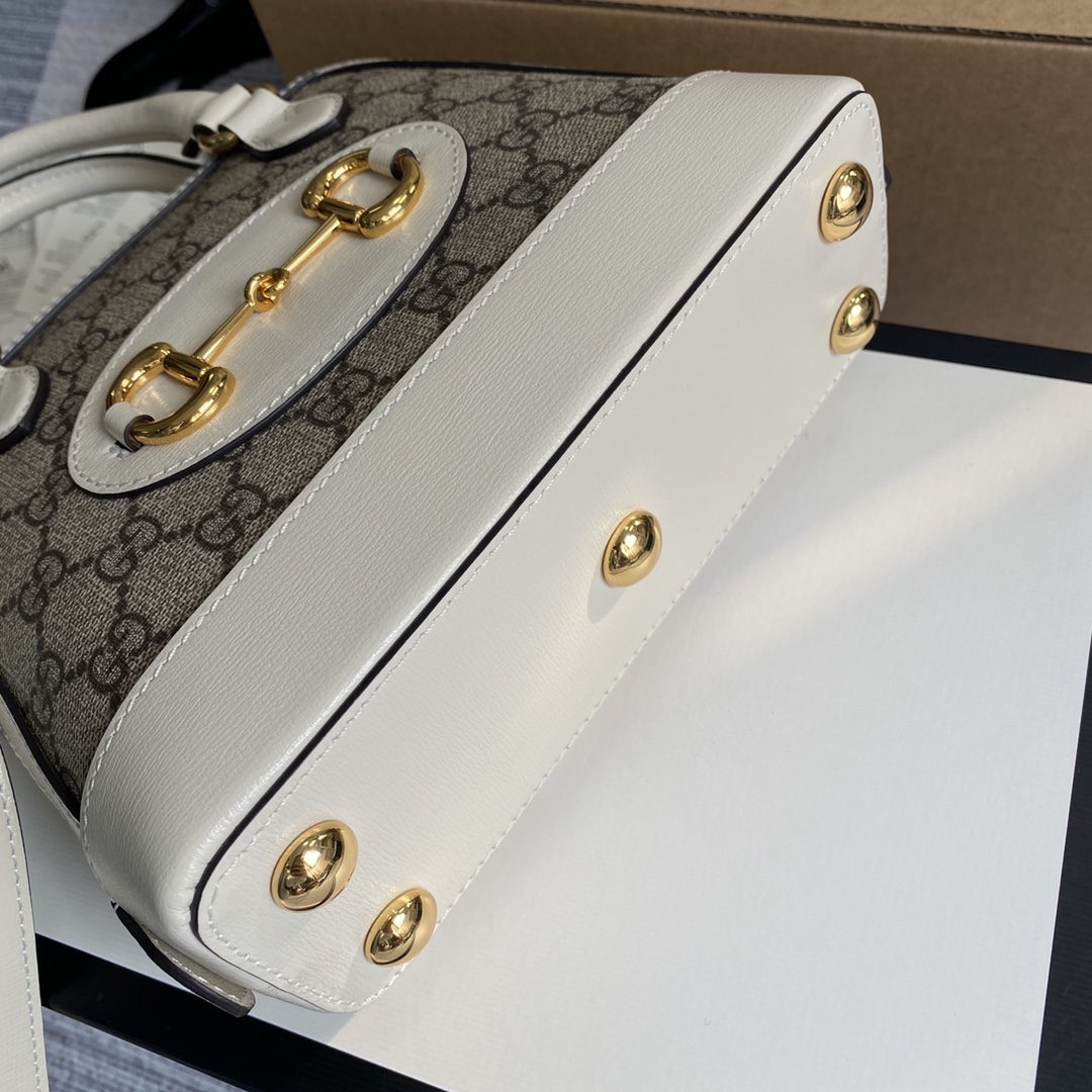 640716  Gucci Horsebit 1955 mini top handle bag, gucci Top Handle Bags for Women