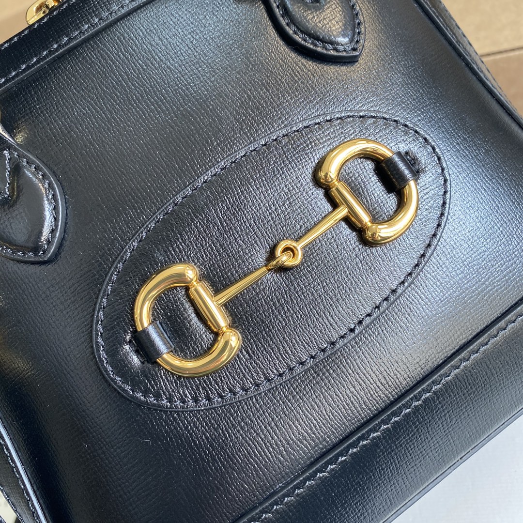 640716  Gucci Horsebit 1955 mini top handle bag, gucci Top Handle Bags for Women