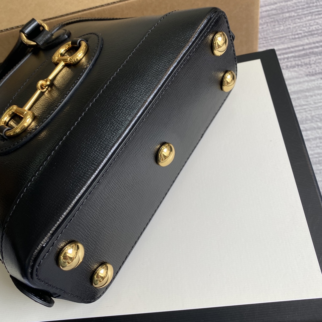 640716  Gucci Horsebit 1955 mini top handle bag, gucci Top Handle Bags for Women