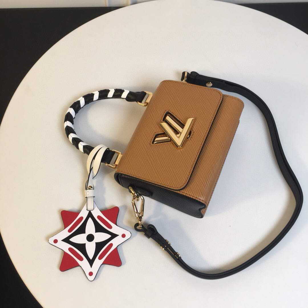 M56849  LV CRAFTY TWIST MINI, Louis Vuitton LV