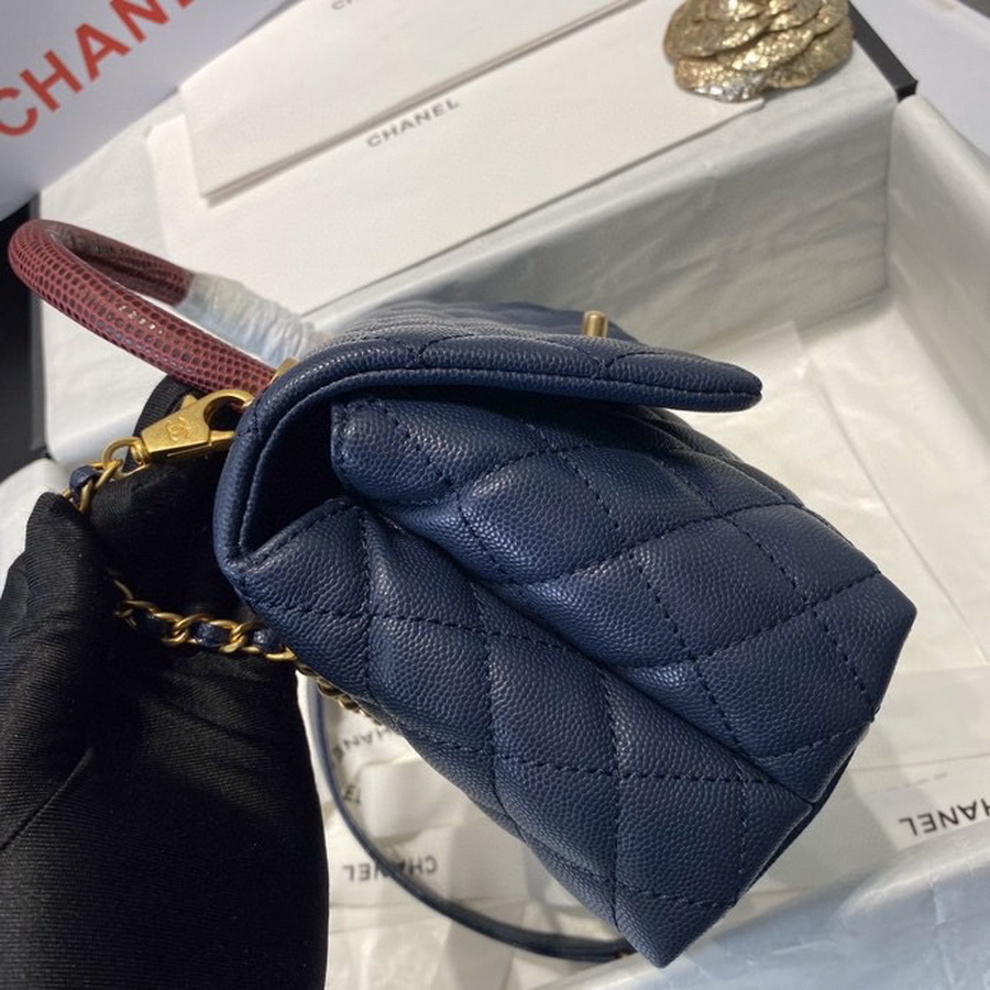 Small Flap Bag with Top Handle, CHANEL Handbags