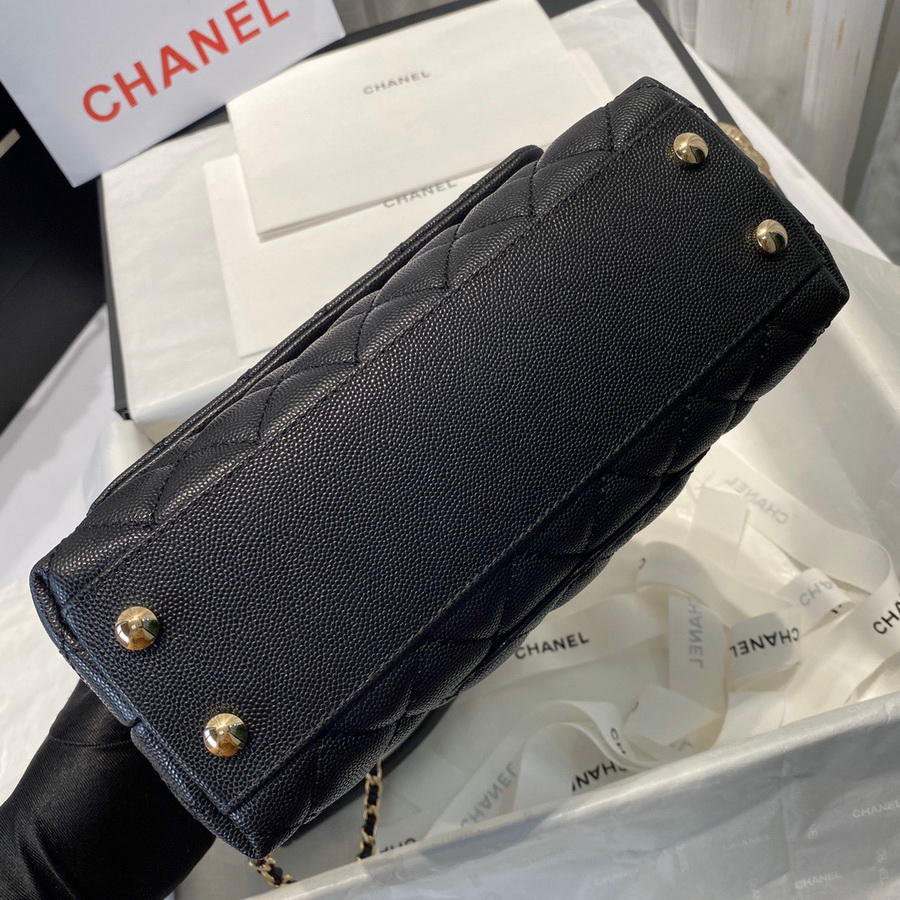 Small Flap Bag with Top Handle, CHANEL Handbags
