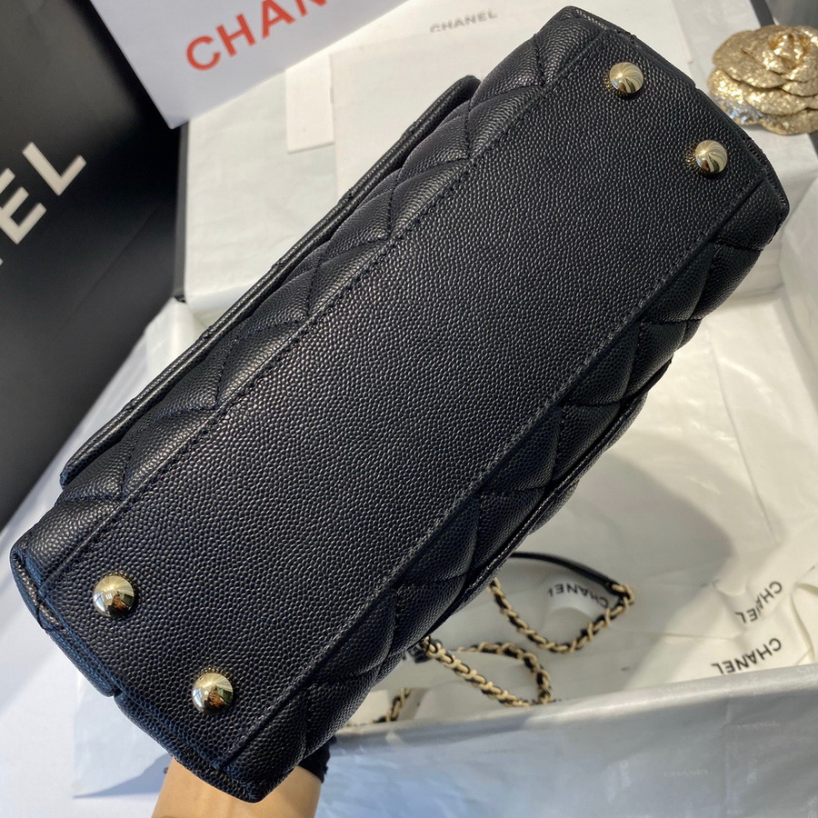 Small Flap Bag with Top Handle, CHANEL Handbags