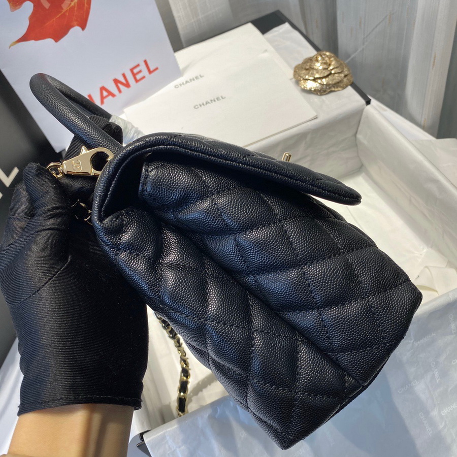 Flap Bag with Top Handle, CHANEL Handbags