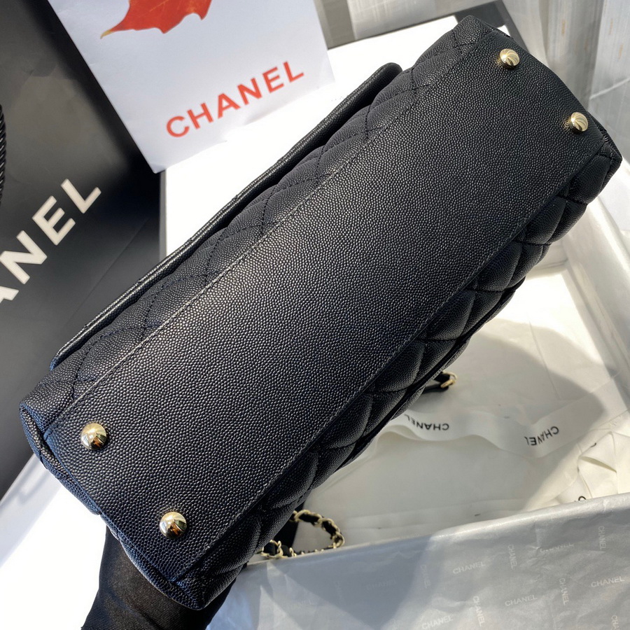 Flap Bag with Top Handle, CHANEL Handbags