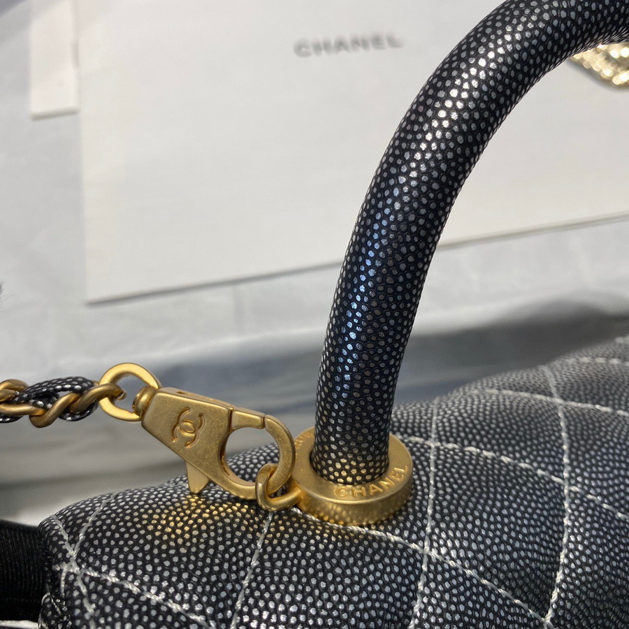 Small Flap Bag with Top Handle, CHANEL Handbags