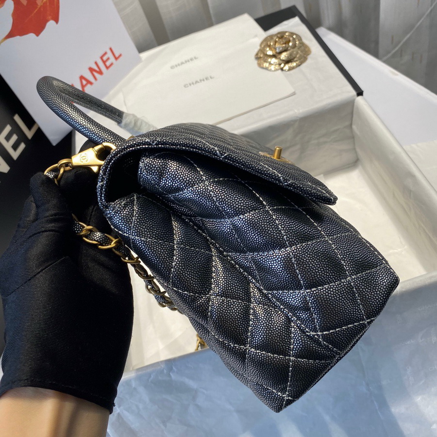 Flap Bag with Top Handle, CHANEL Handbags