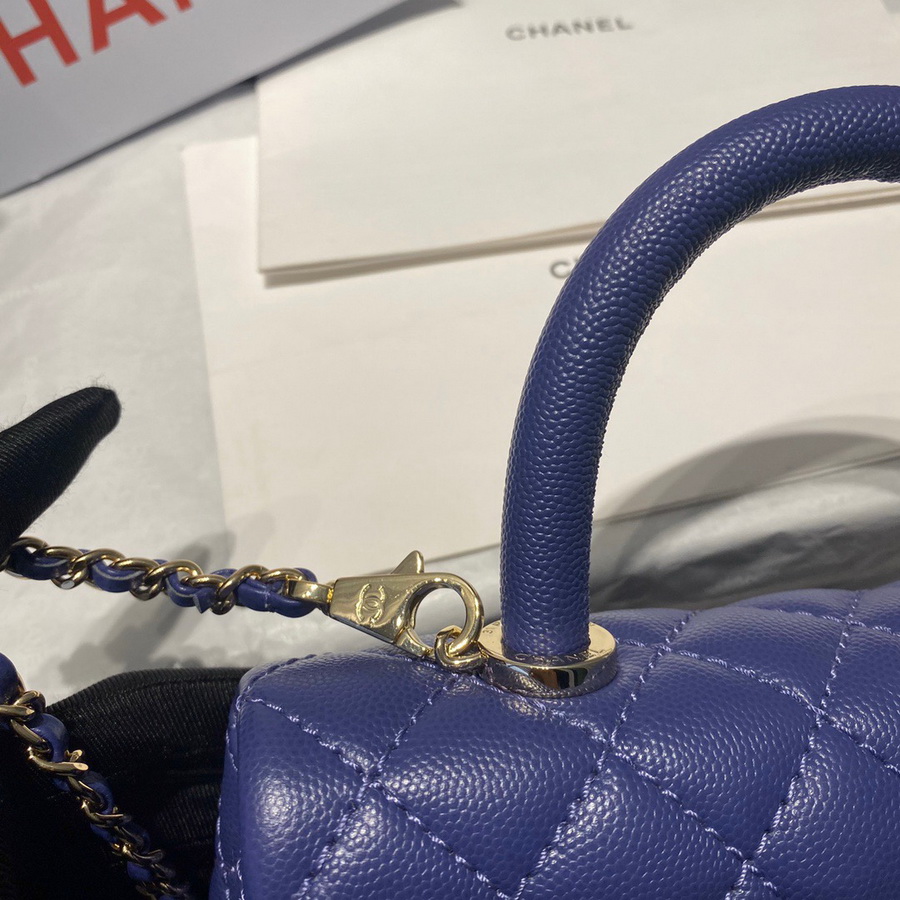 Small Flap Bag with Top Handle, CHANEL Handbags