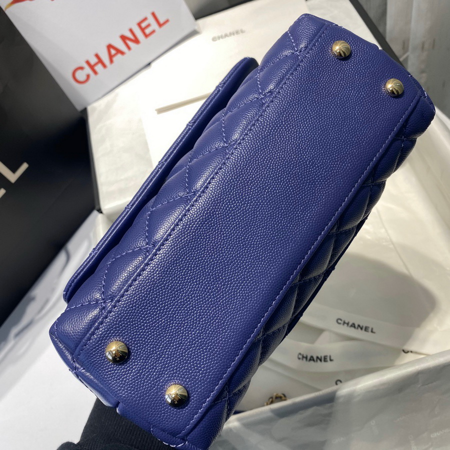 Small Flap Bag with Top Handle, CHANEL Handbags