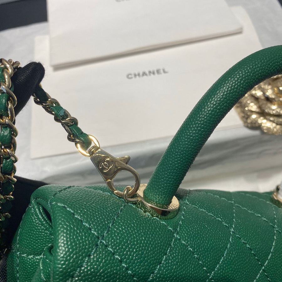 Small Flap Bag with Top Handle, CHANEL Handbags