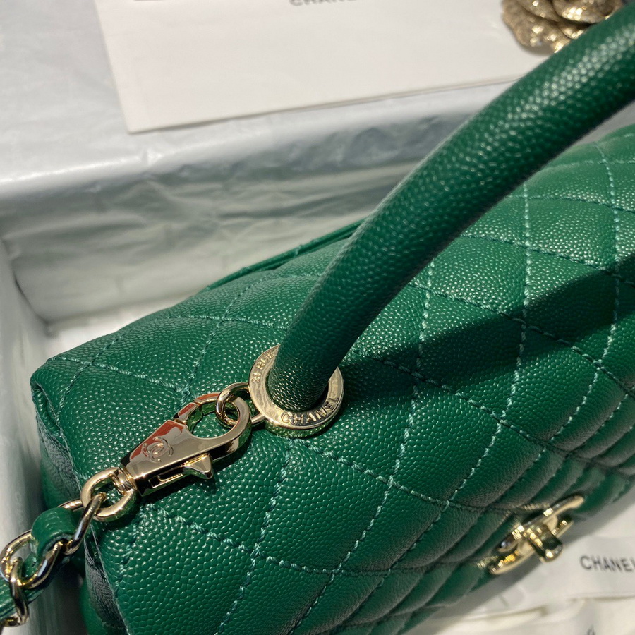 Flap Bag with Top Handle, CHANEL Handbags