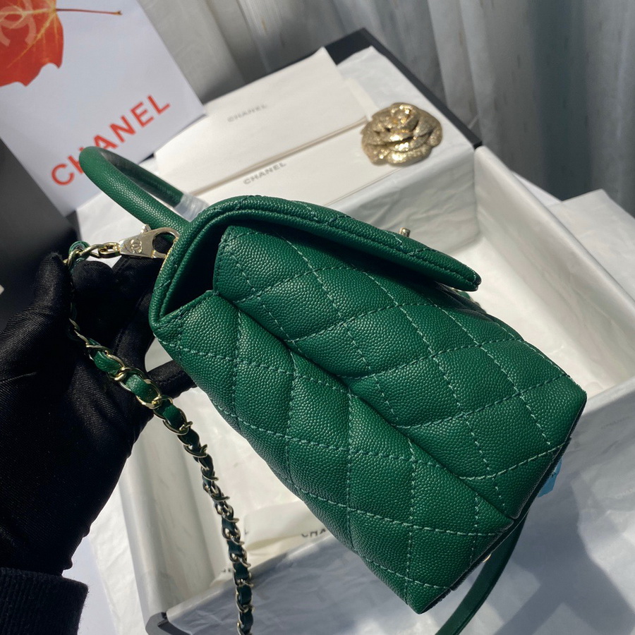 Flap Bag with Top Handle, CHANEL Handbags