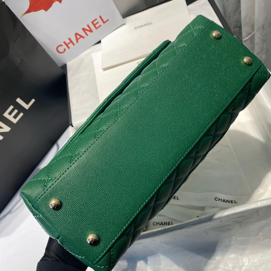 Flap Bag with Top Handle, CHANEL Handbags