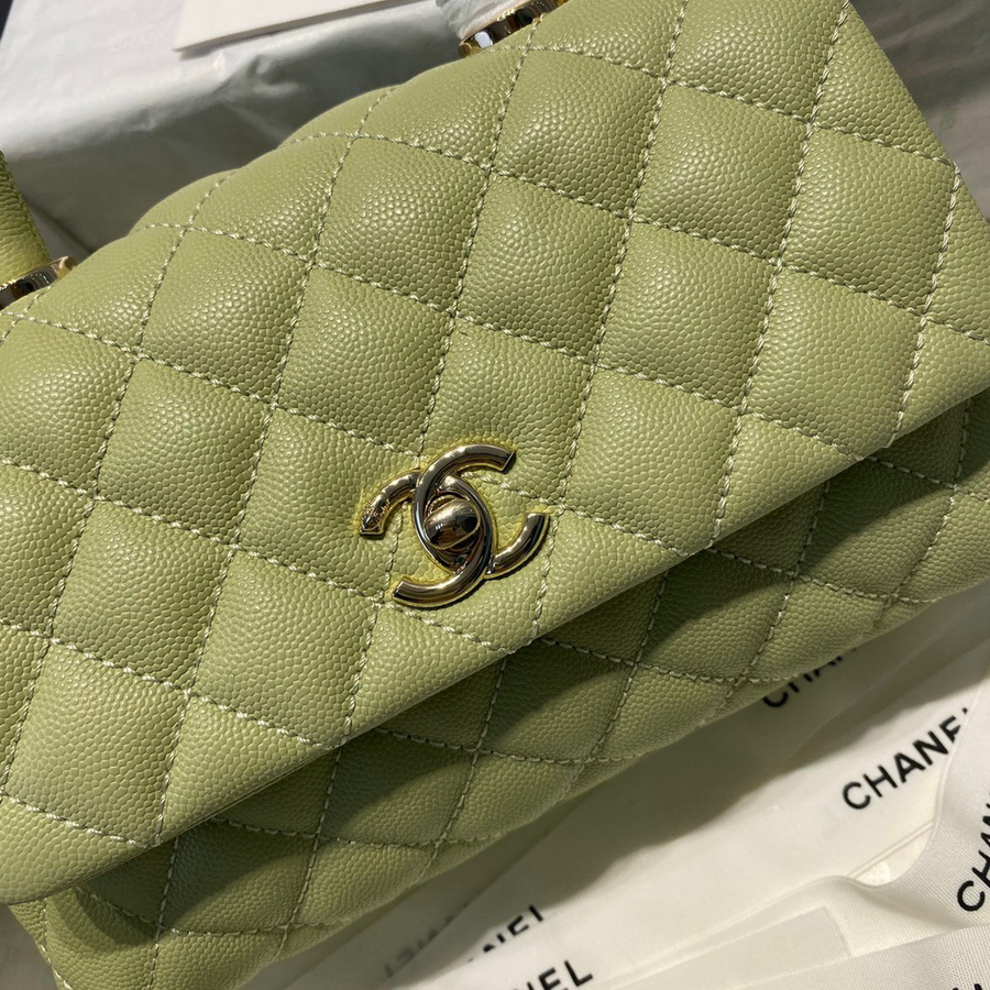 Small Flap Bag with Top Handle, CHANEL Handbags