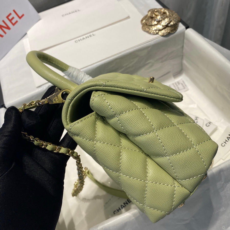 Small Flap Bag with Top Handle, CHANEL Handbags