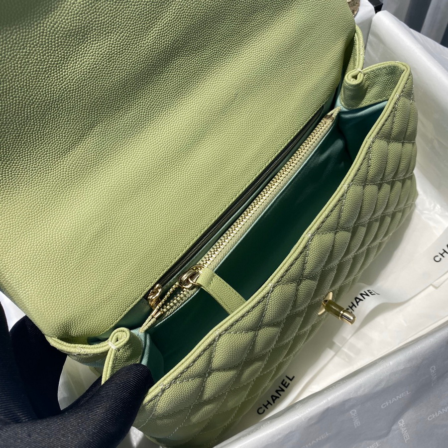 Flap Bag with Top Handle, CHANEL Handbags