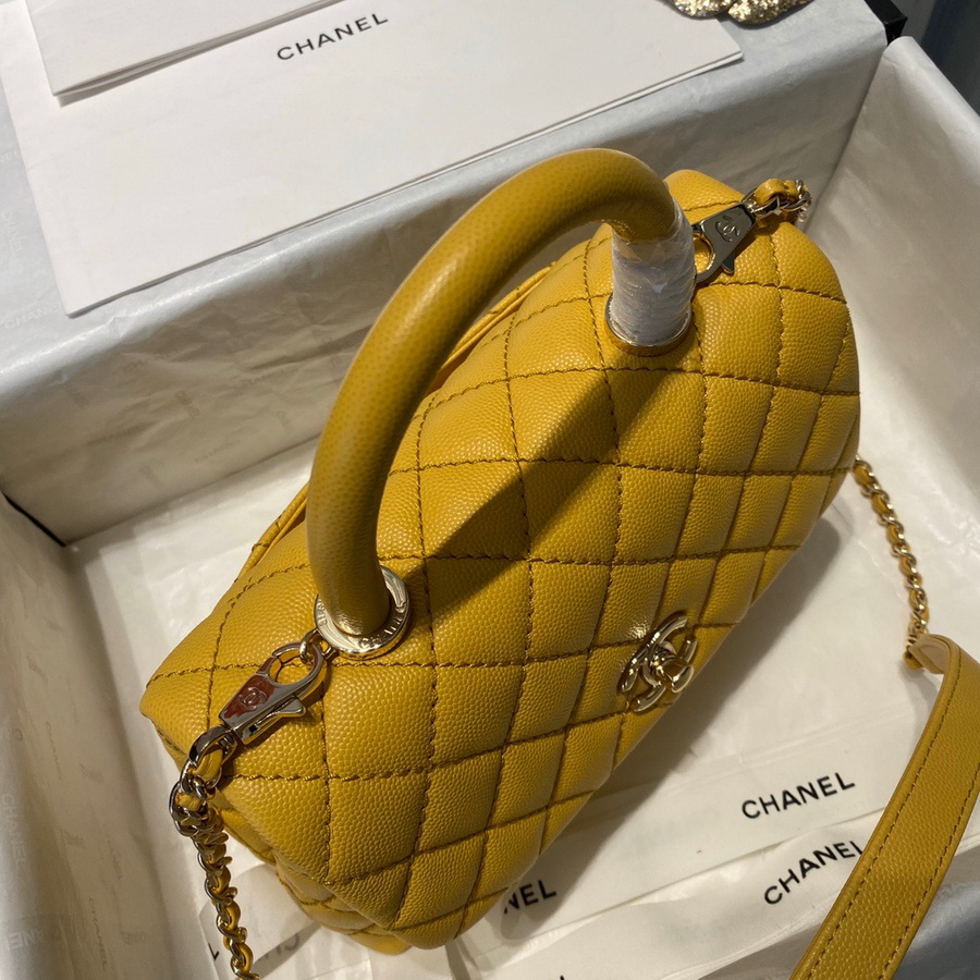 Small Flap Bag with Top Handle, CHANEL Handbags