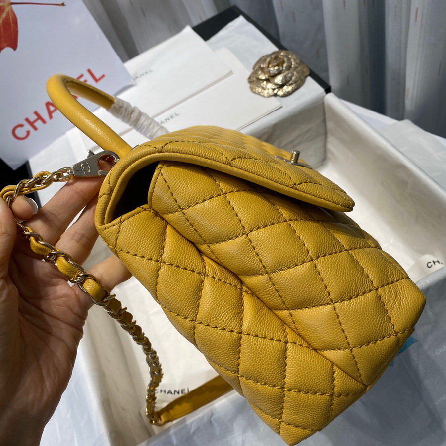 Flap Bag with Top Handle, CHANEL Handbags