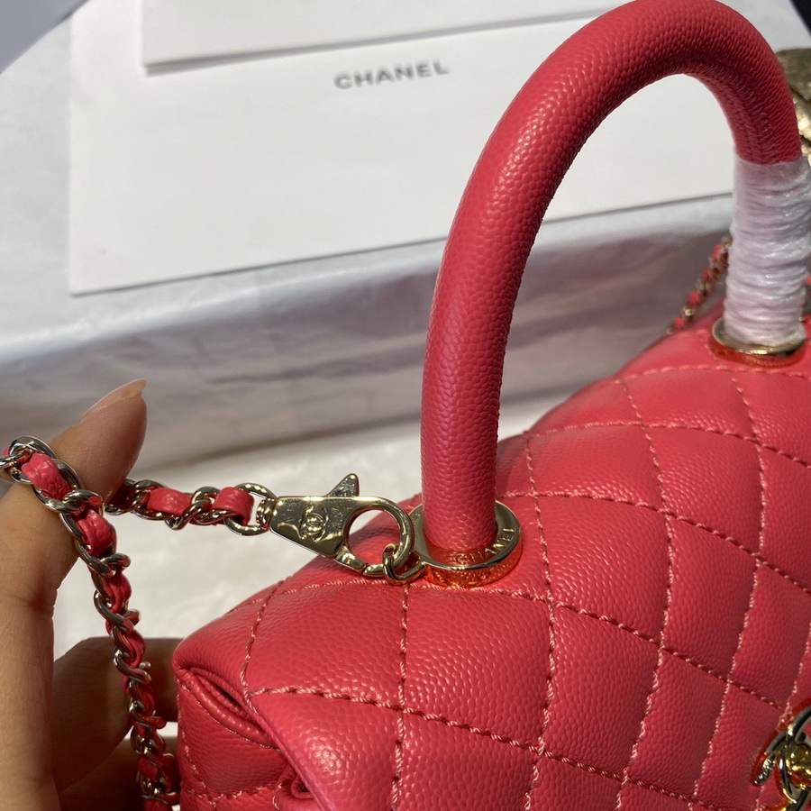 Small Flap Bag with Top Handle, CHANEL Handbags