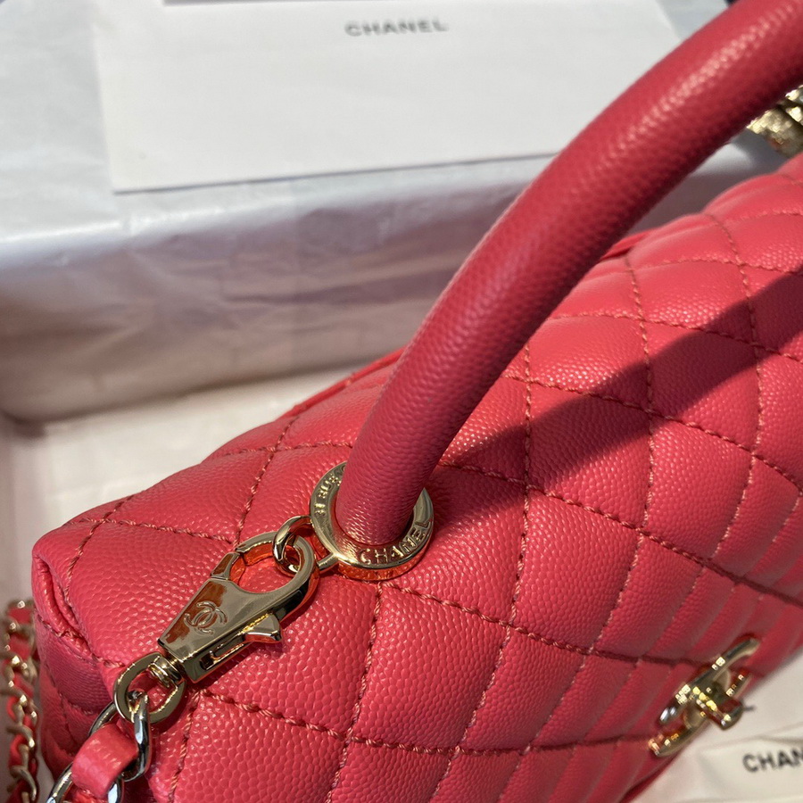 Flap Bag with Top Handle, CHANEL Handbags