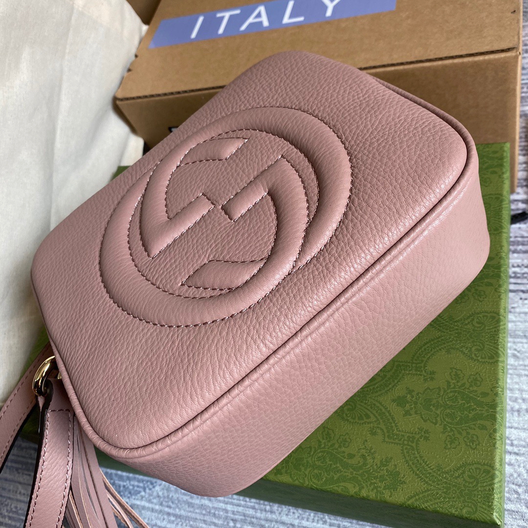 308364 Soho small leather disco bag, Gucci Crossbody Bags for Women