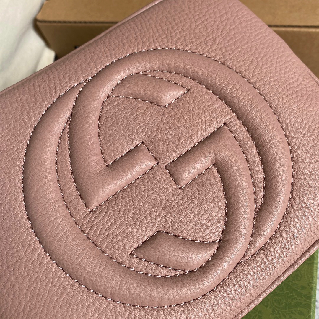 308364 Soho small leather disco bag, Gucci Crossbody Bags for Women