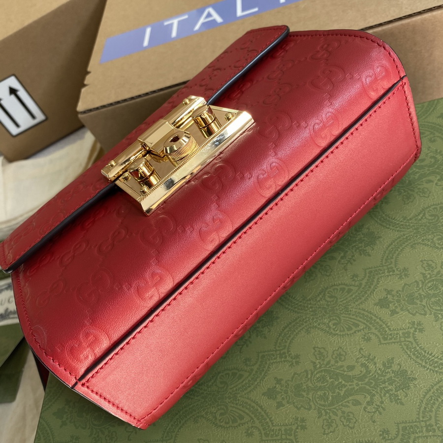 Padlock Gucci Signature shoulder bag ,409487