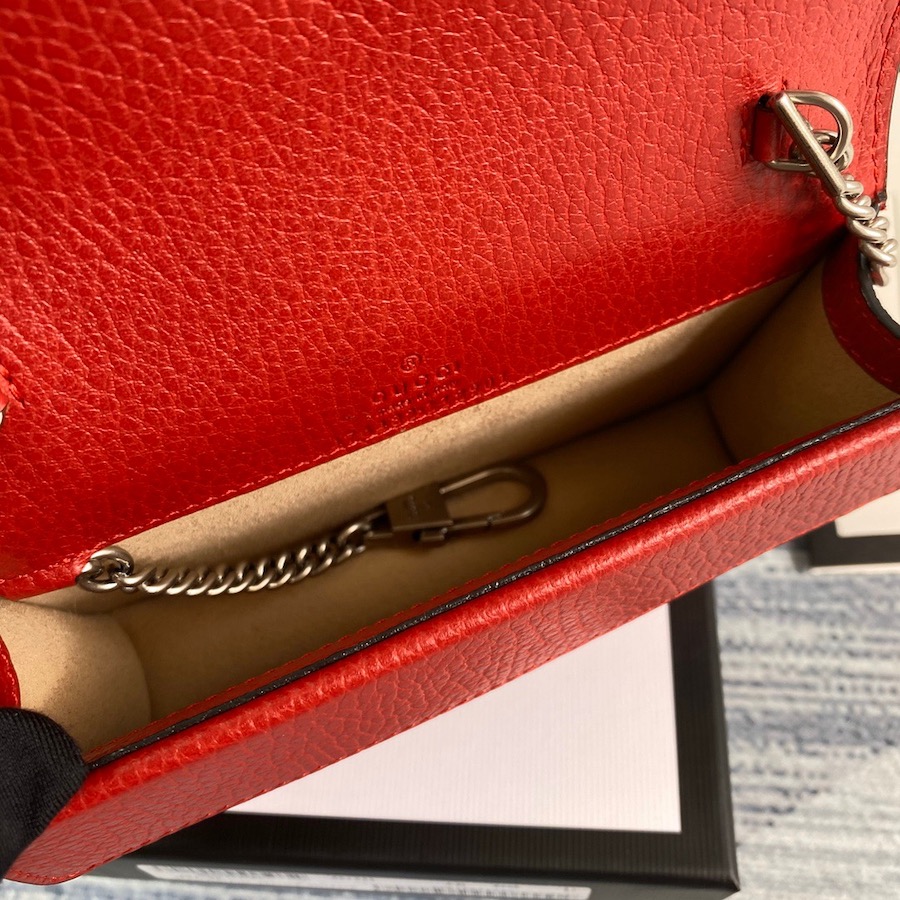 476432 Dionysus super mini leather bag, GUcci Mini Bags for Women