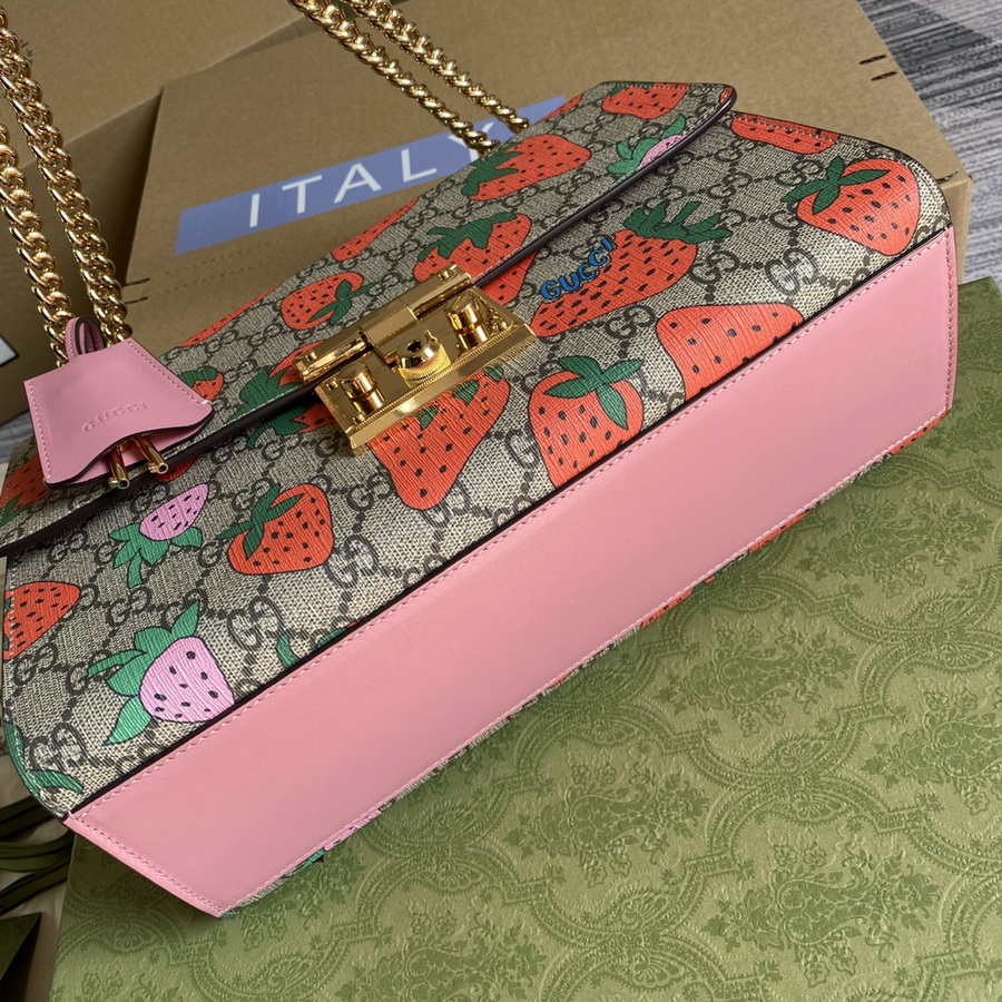 Gucci Padlock medium GG shoulder bag, 409486
