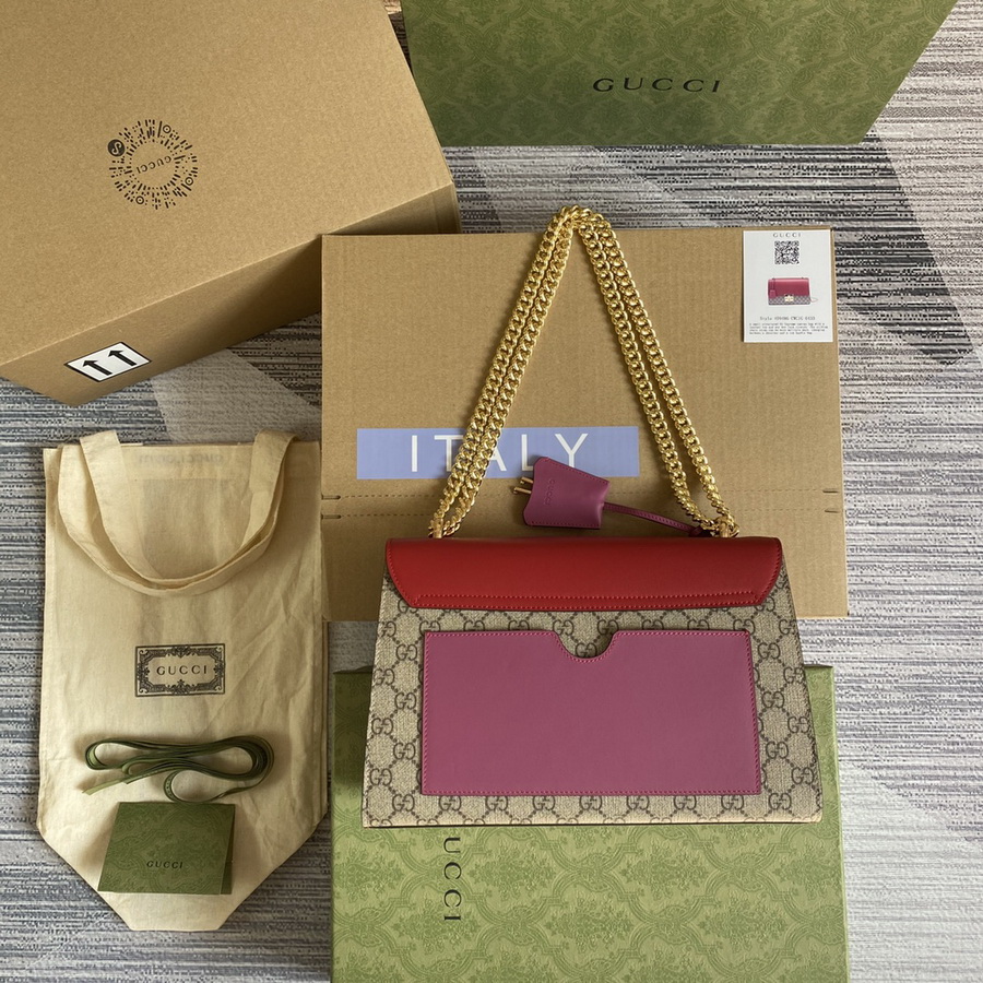 Gucci Padlock medium GG shoulder bag, 409486