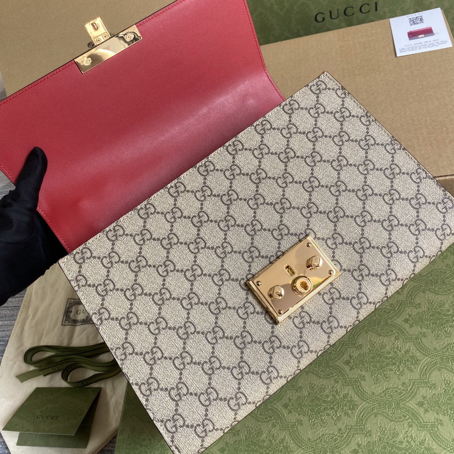 Gucci Padlock medium GG shoulder bag, 409486