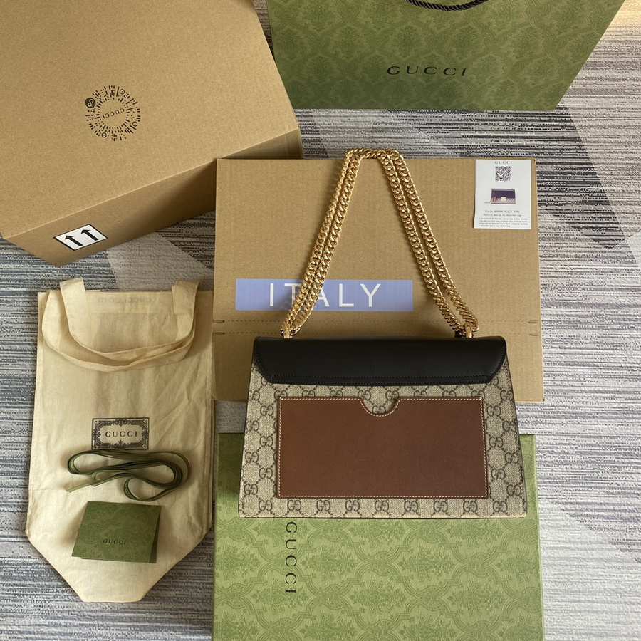 Gucci Padlock medium GG shoulder bag, 409486