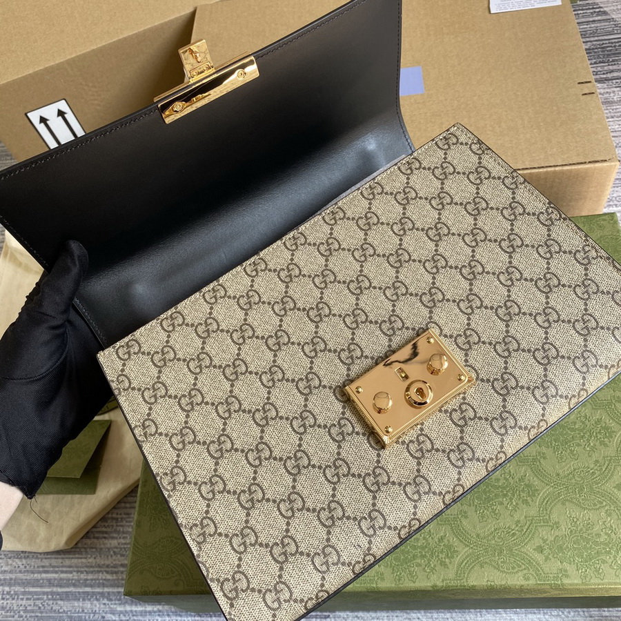 Gucci Padlock medium GG shoulder bag, 409486