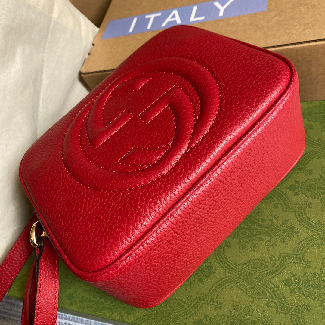 308364 Soho small leather disco bag, Gucci Crossbody Bags for Women
