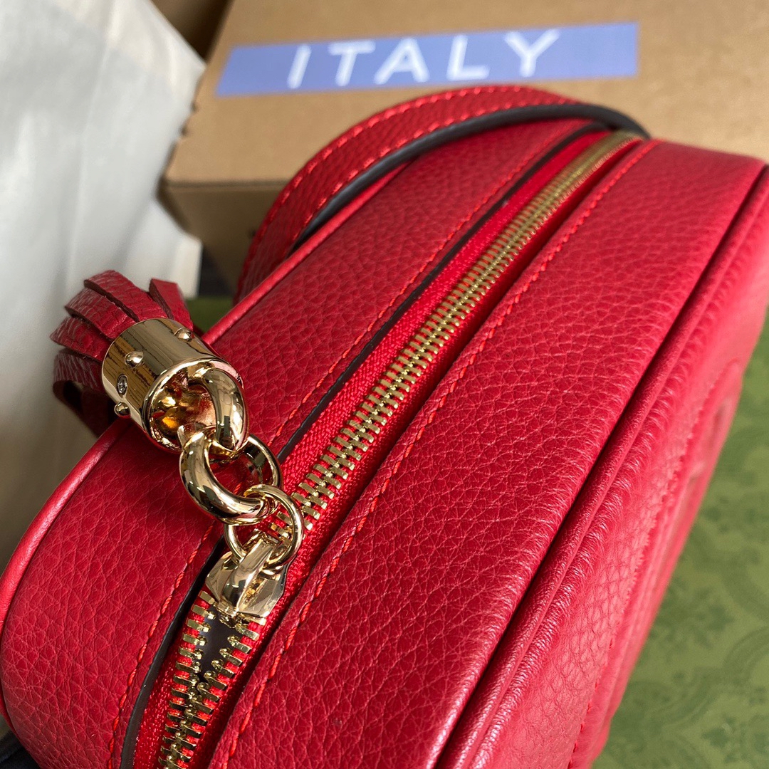 308364 Soho small leather disco bag, Gucci Crossbody Bags for Women