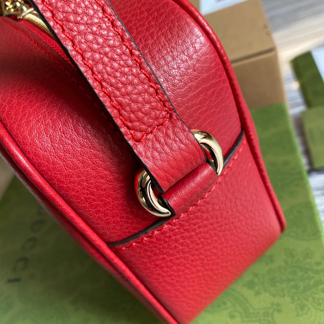 308364 Soho small leather disco bag, Gucci Crossbody Bags for Women