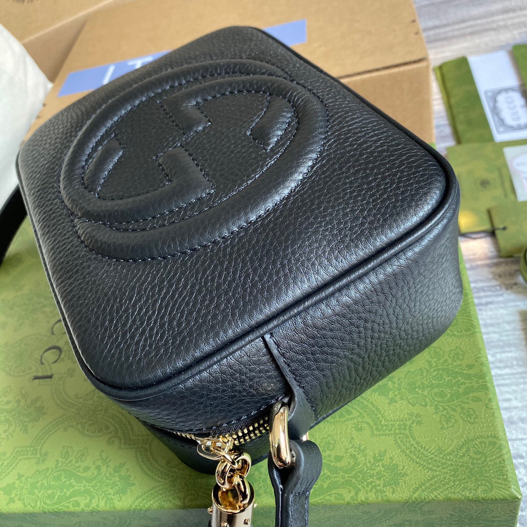 308364 Soho small leather disco bag, Gucci Crossbody Bags for Women