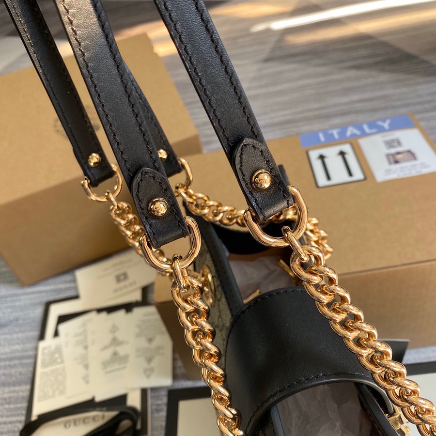 498156, GUCCI, Padlock small GG shoulder bag