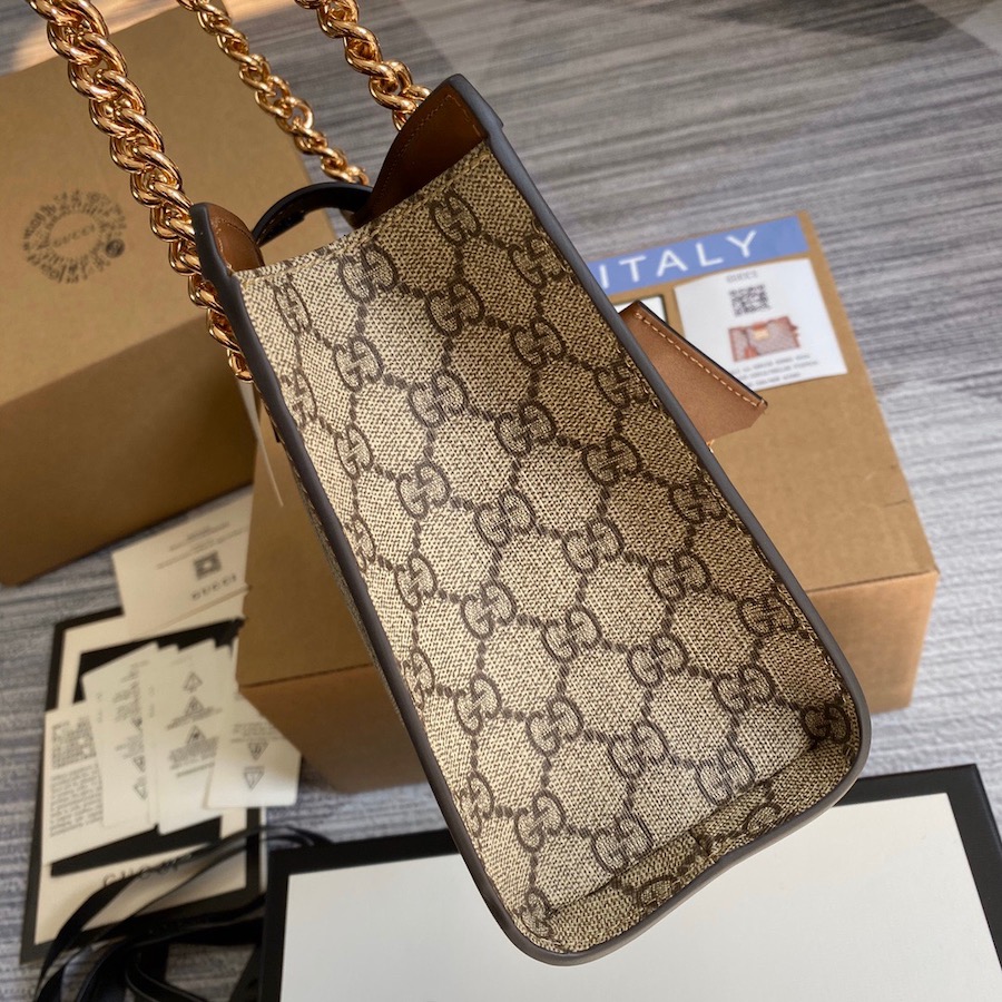 498156, GUCCI, Padlock small GG shoulder bag
