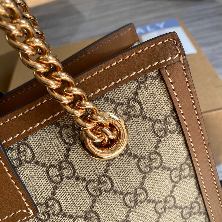 498156, GUCCI, Padlock small GG shoulder bag
