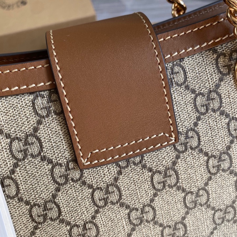 498156, GUCCI, Padlock small GG shoulder bag