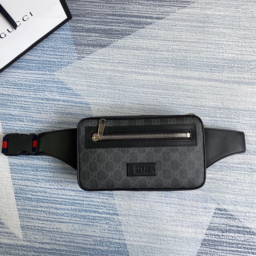 474293, Soft GG Supreme belt bag, Gucci Men's Belt Bag